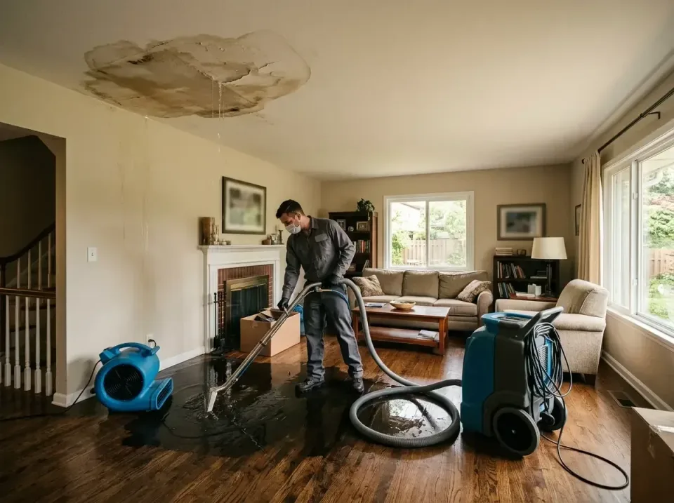 attic-pipe-burst-ceiling-drip-008 — frequently asked questions, Water Damage Restoration & Carpet Care in Durham, CA